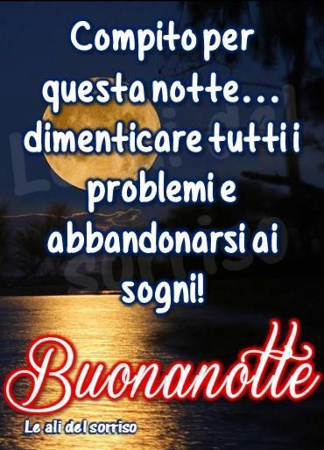 Buonanotte con frasi