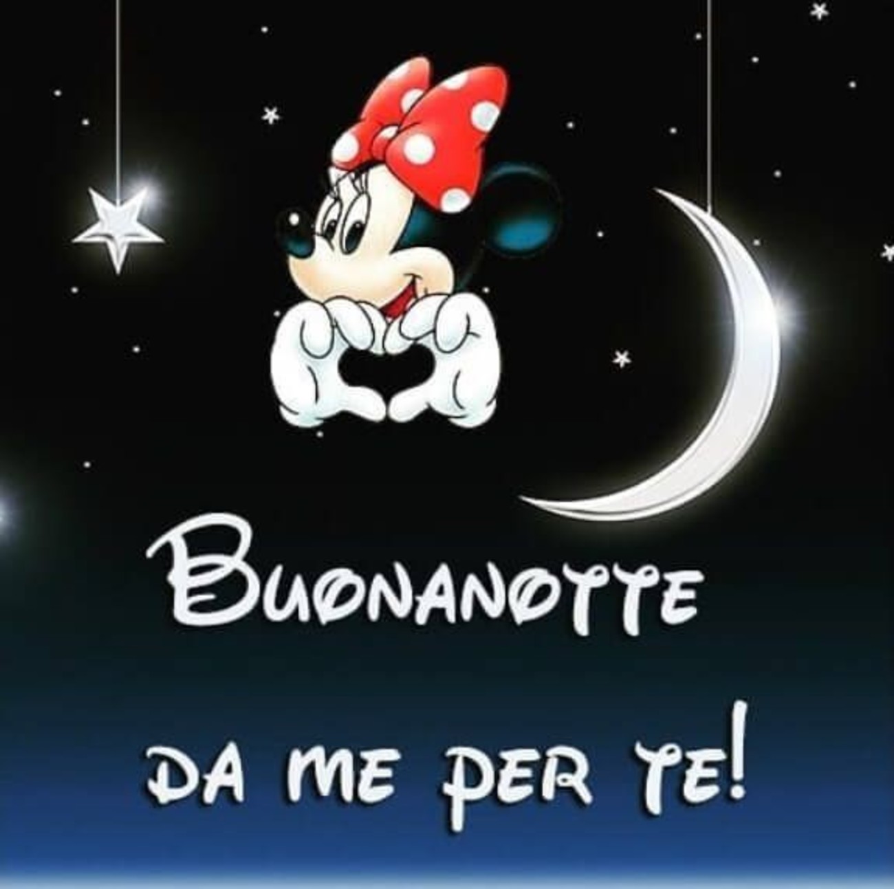 Buonanotte da me per te