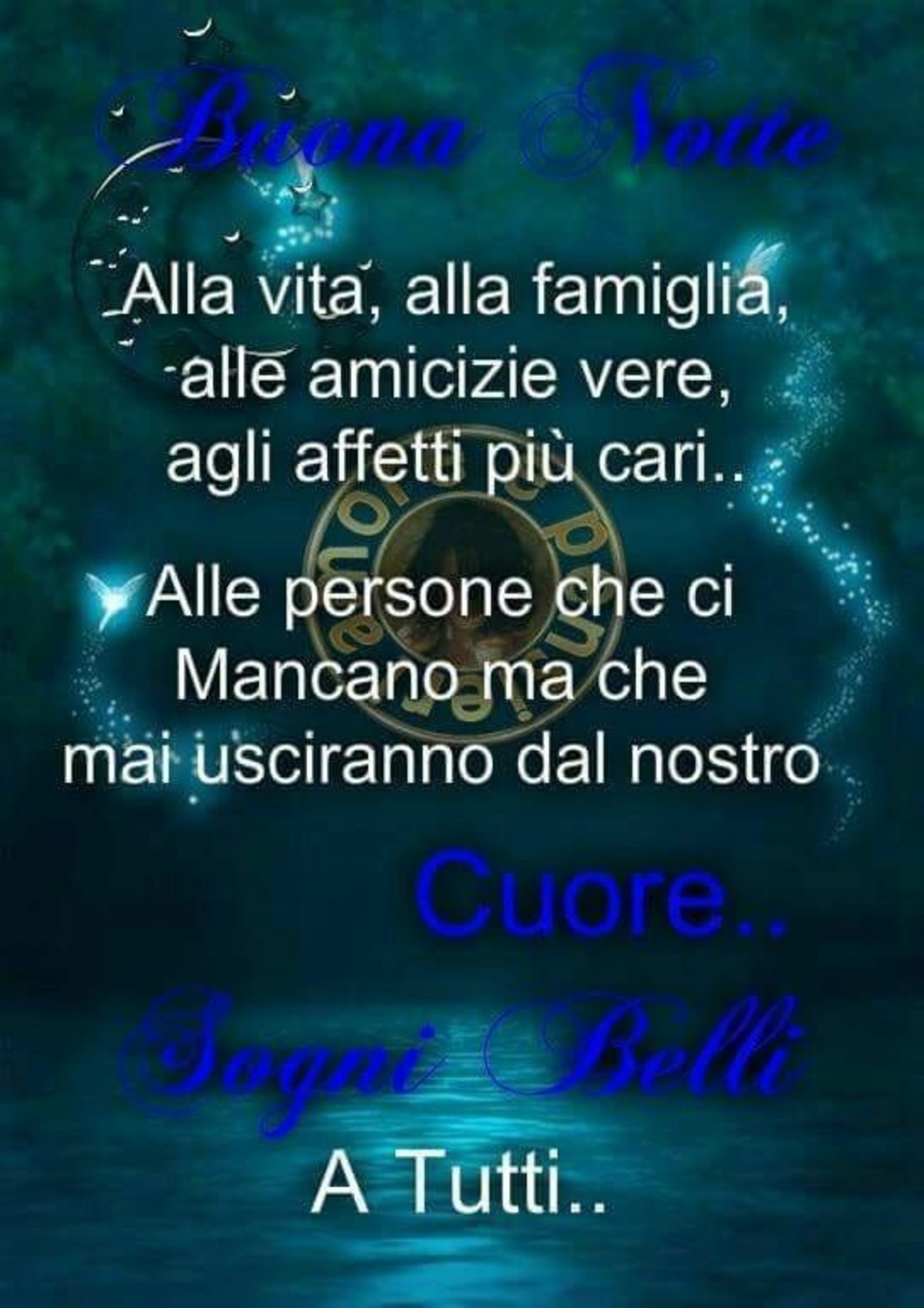 Buonanotte di cuore a tutti