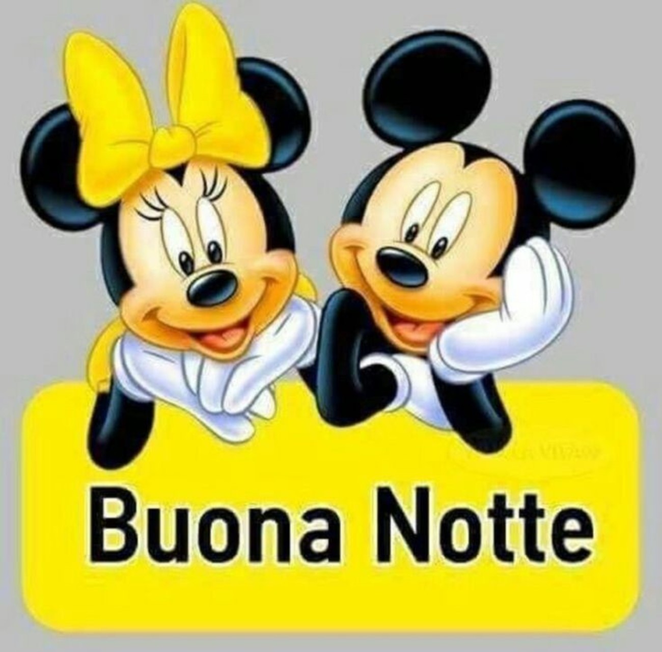 Buonanotte disney