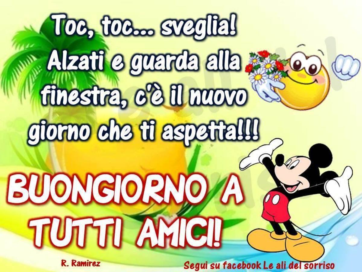 Buongiorno a tutti amici