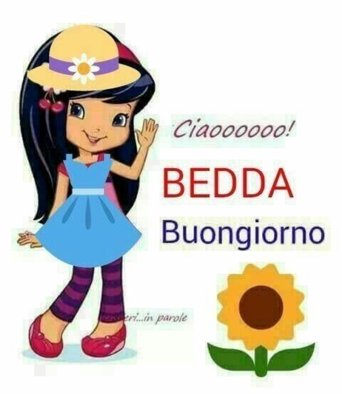 Buongiorno amica mia