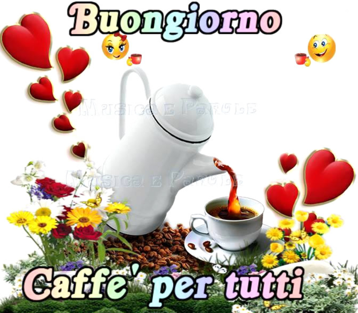 Buongiorno caffè per tutti