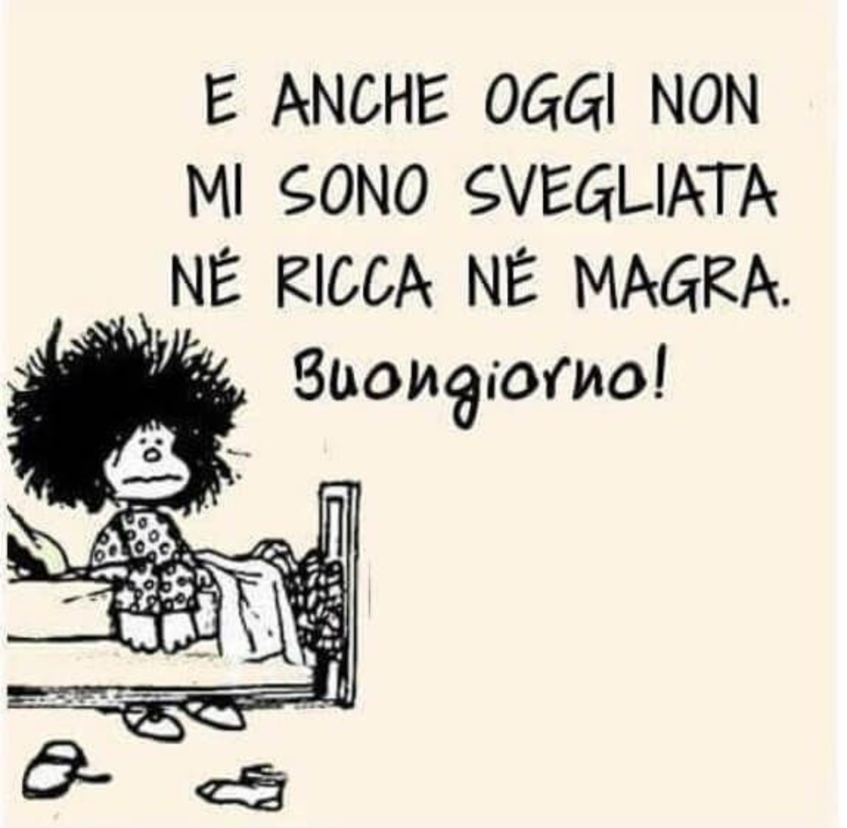 Buongiorno con Mafalda