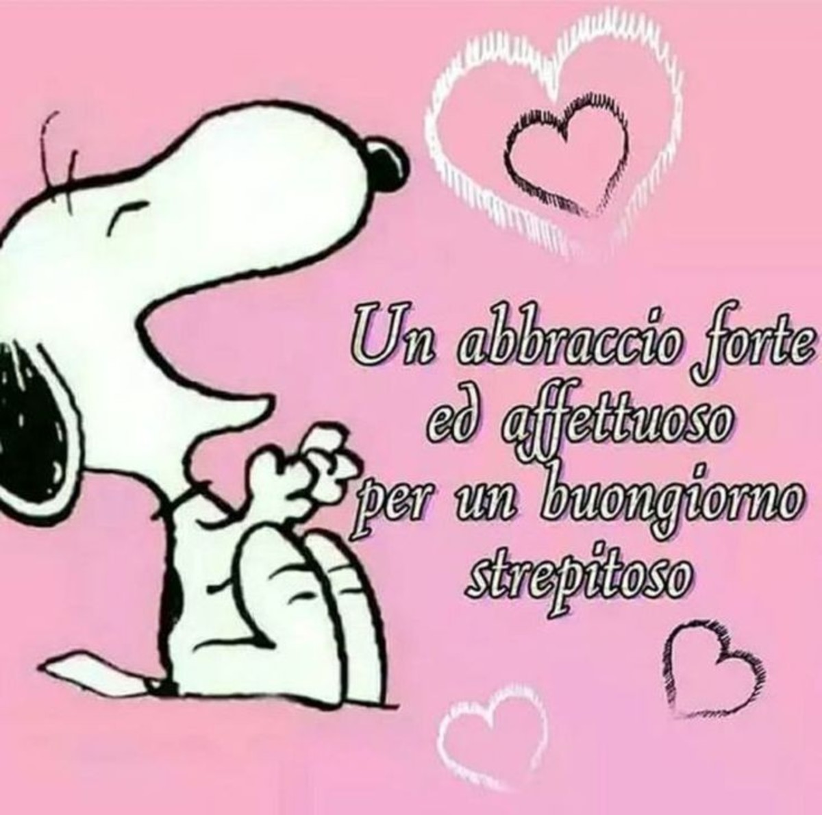 Buongiorno con Snoppy