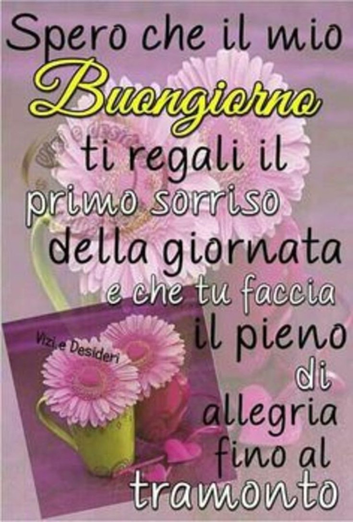 Buongiorno con affetto