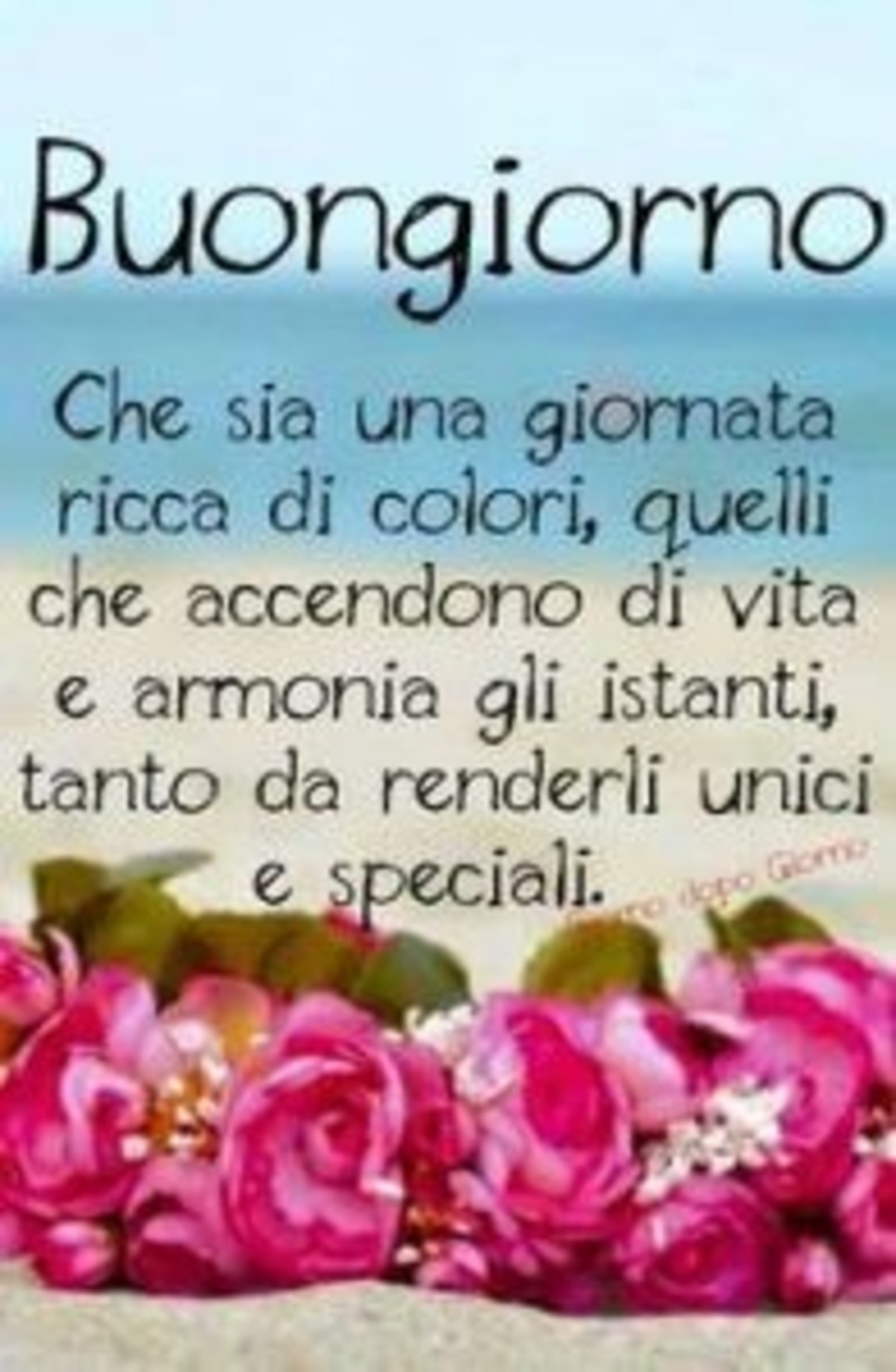 Buongiorno con belle frasi