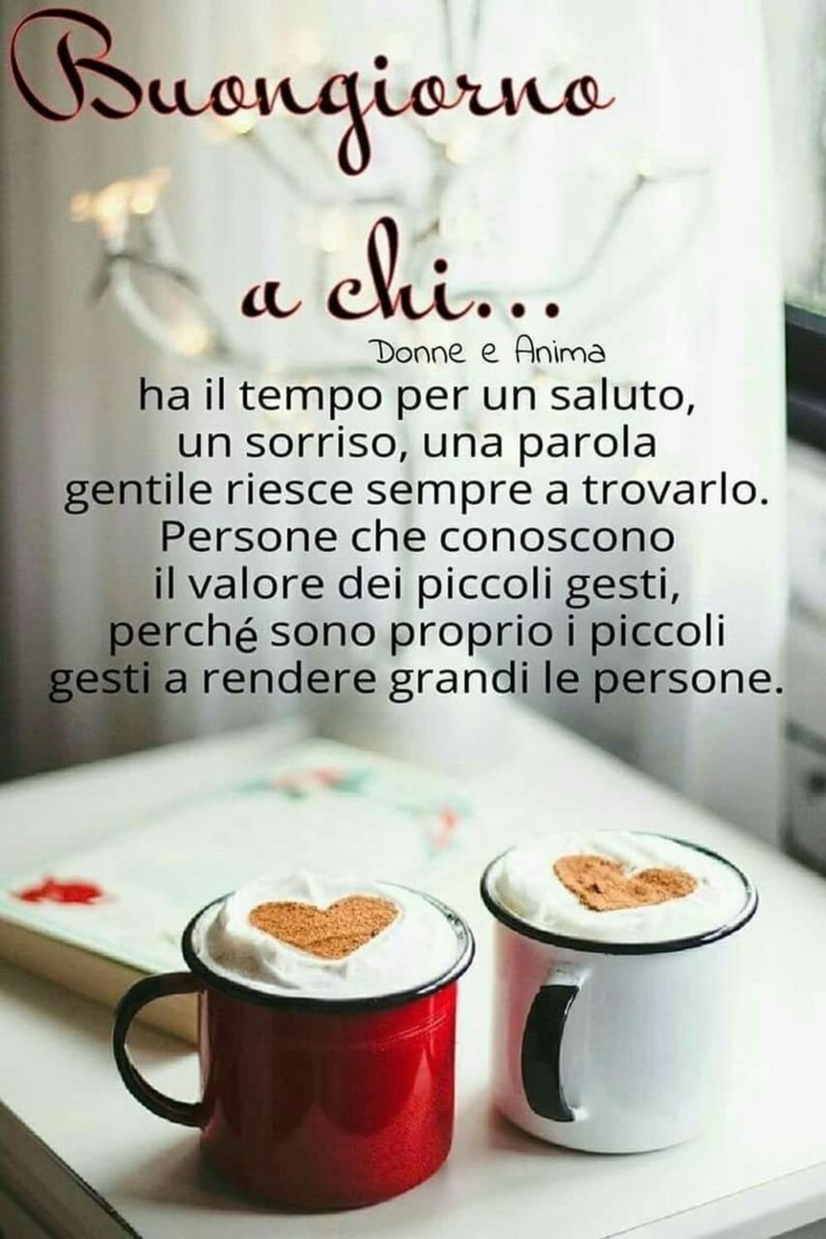 Buongiorno gente