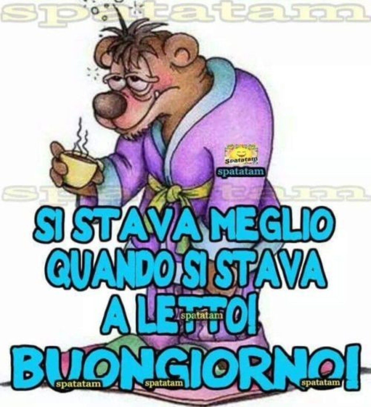 Buongiorno immagini da ridere