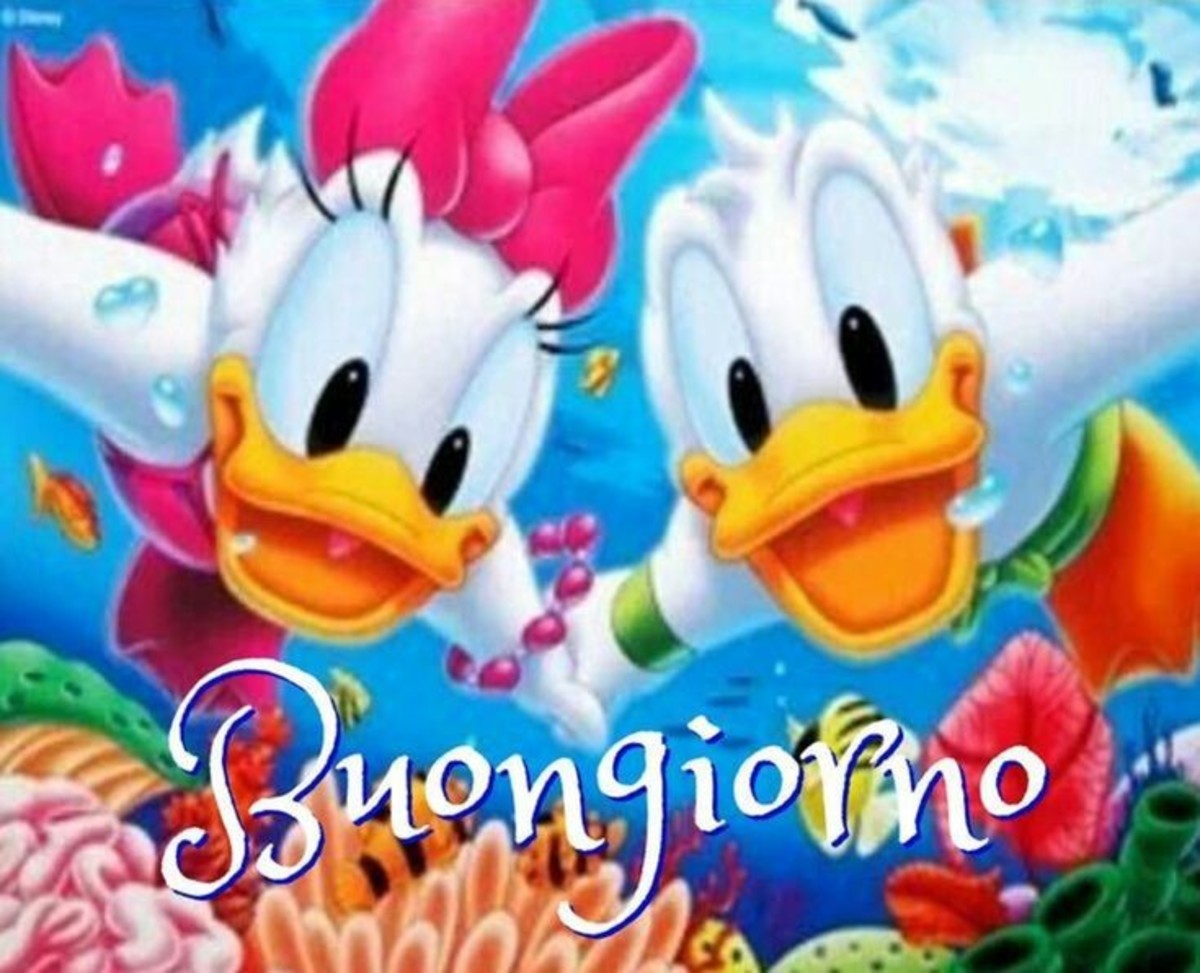 Buongiorno immagini disney