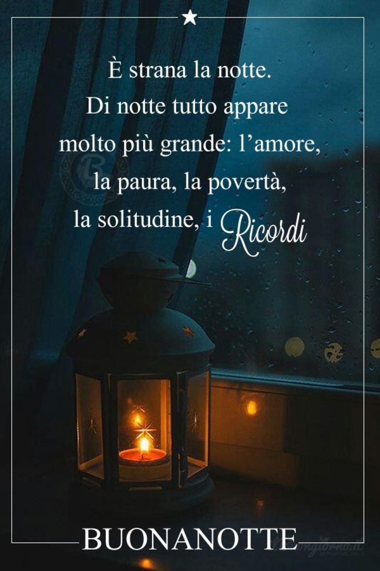 Dolce buonanotte con frasi belle