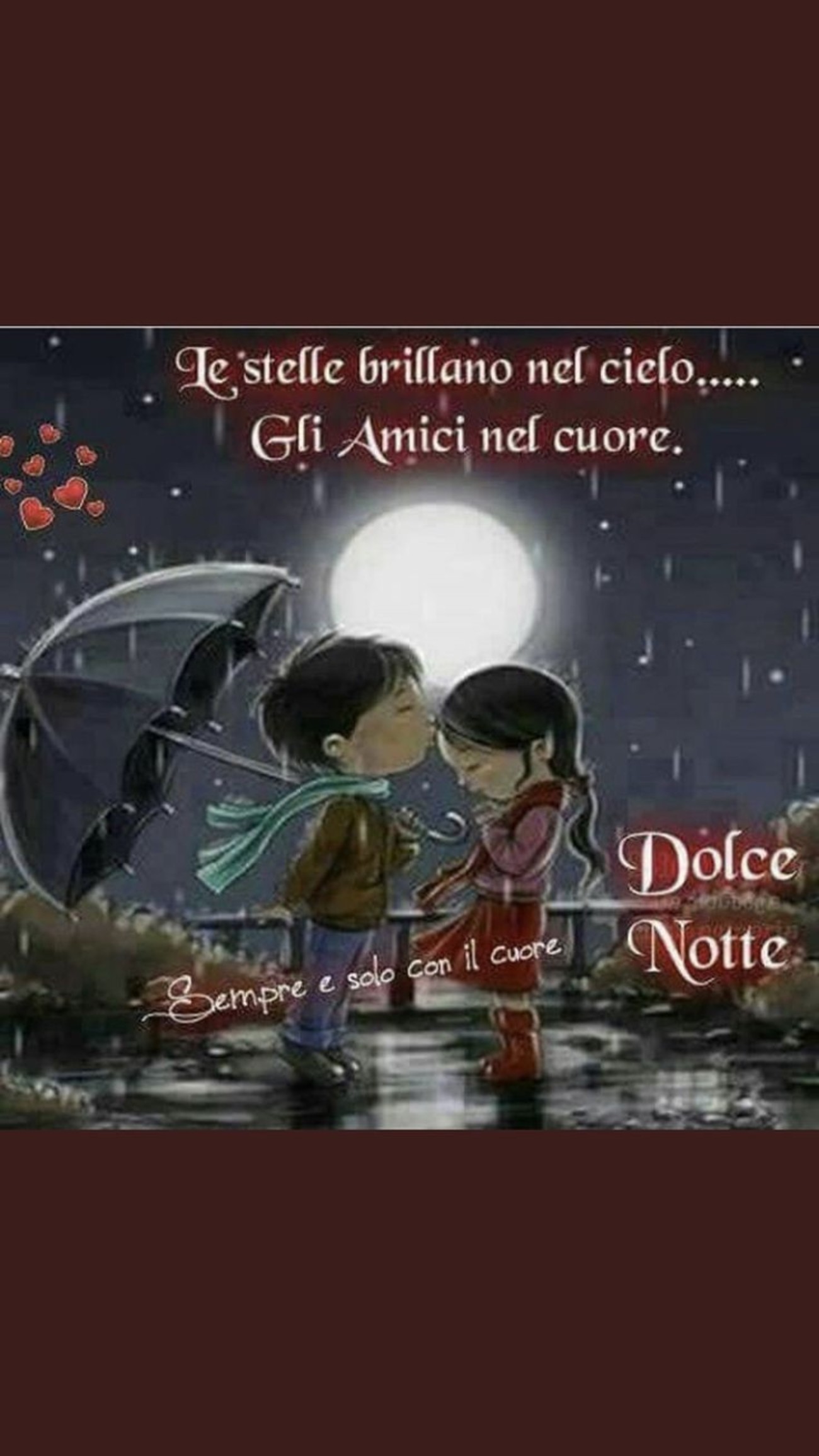 Dolce notte amici