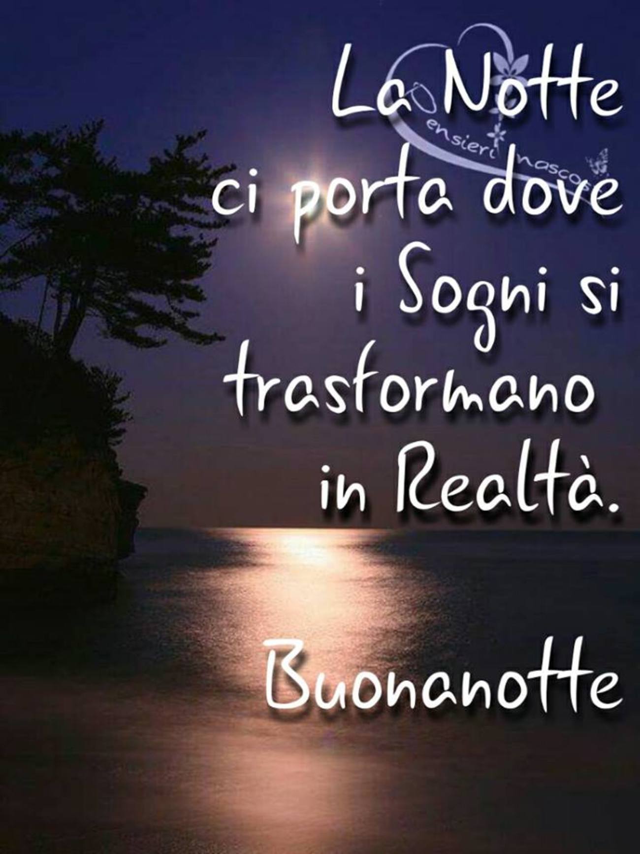 Frasi buonanotte immagini