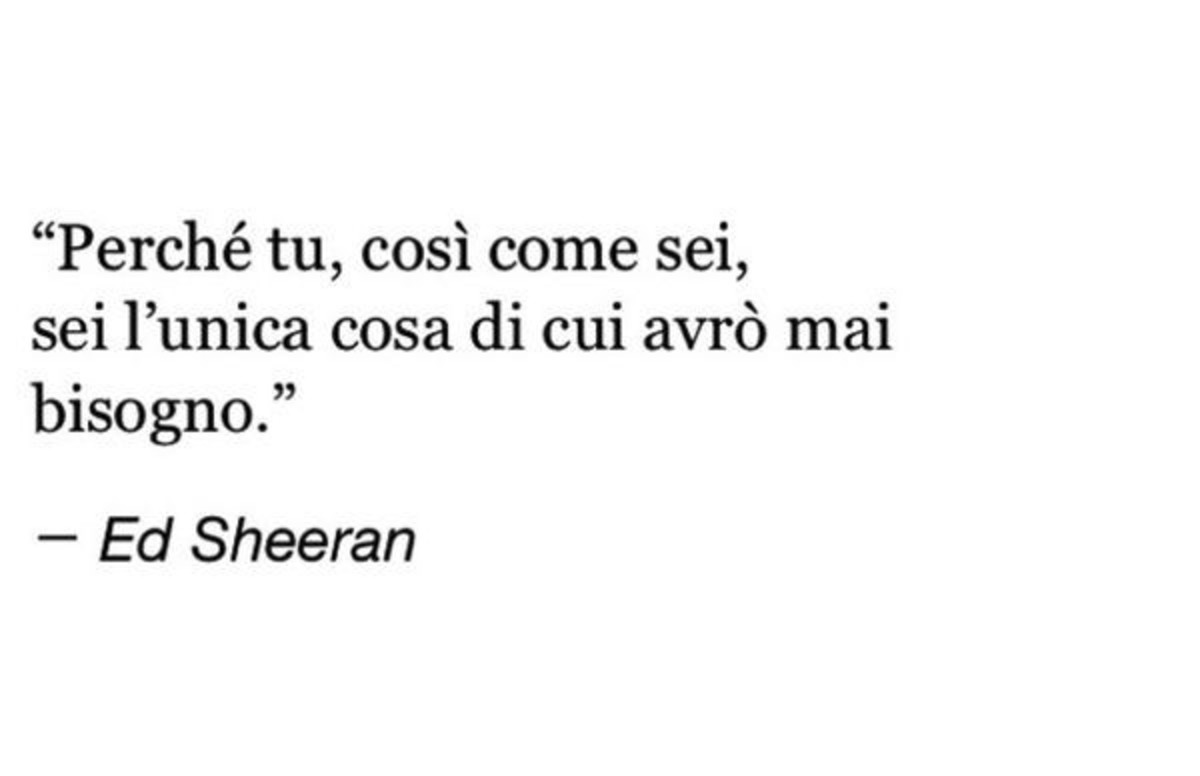 Frasi di Ed Sheeran