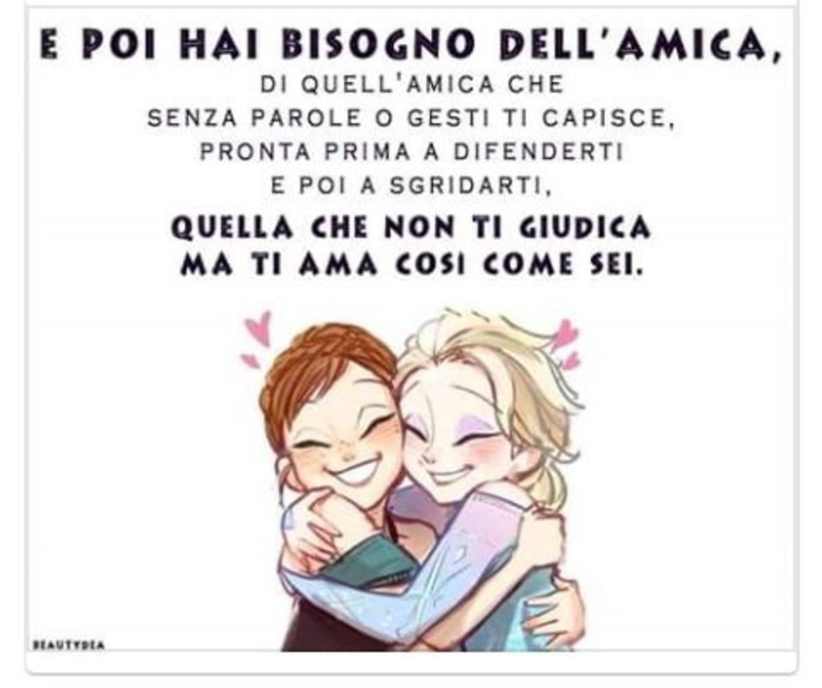 Frasi per amica