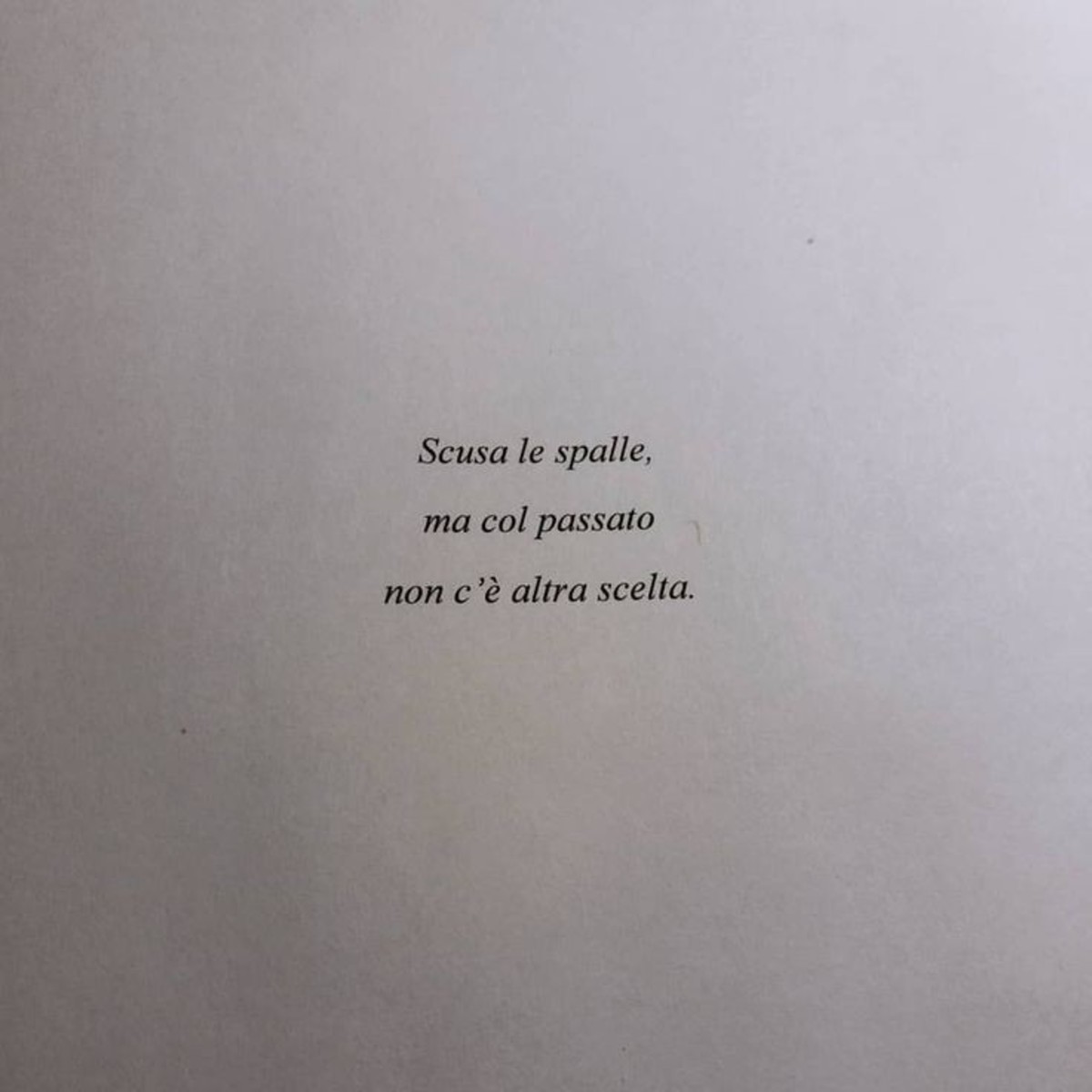 Frasi sul passato