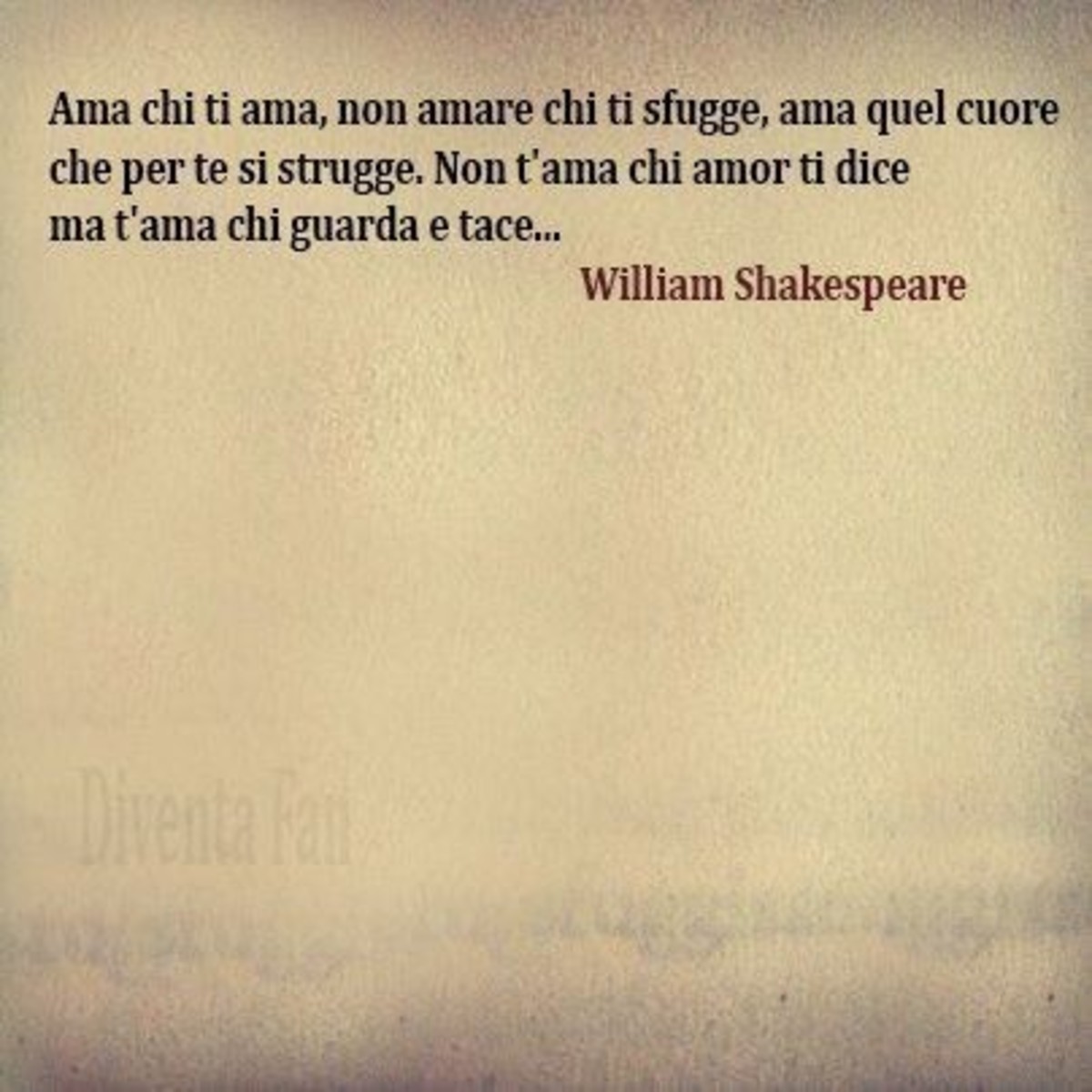 Frasi sull'amore di William Shakespeare