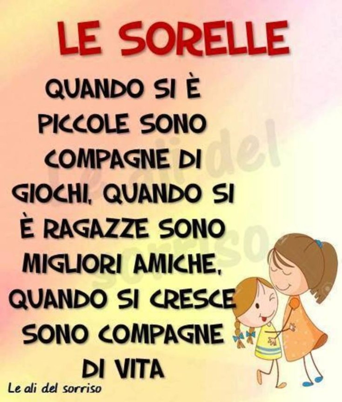 Frasi Sulle Sorelle 2 Buongiornoate It