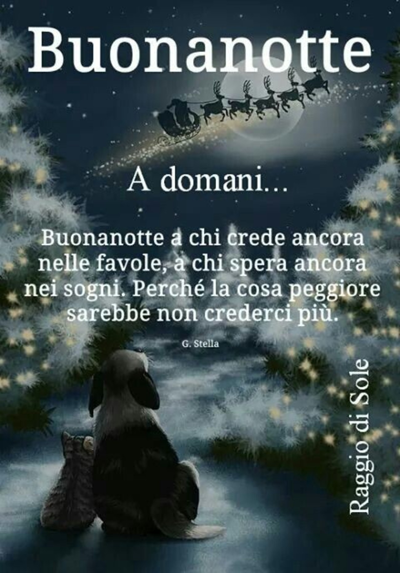 Immagini buonanotte a domani belle (1)