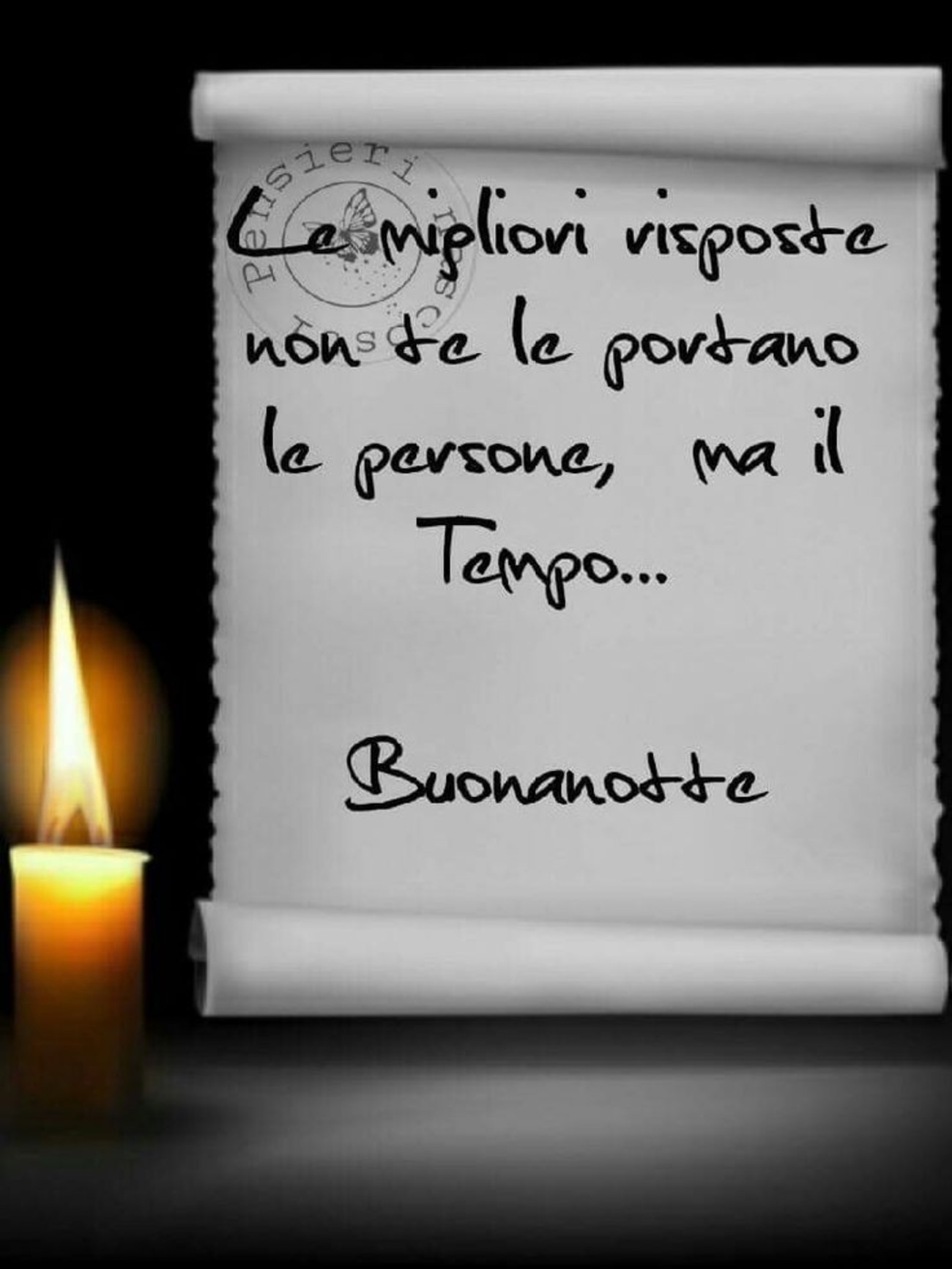 Stupenda buonanotte con frasi