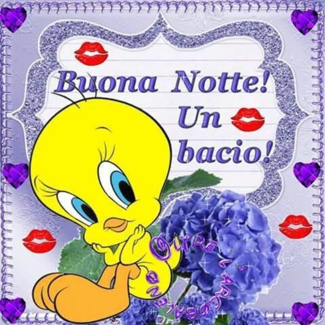 Un bacio di buonanotte