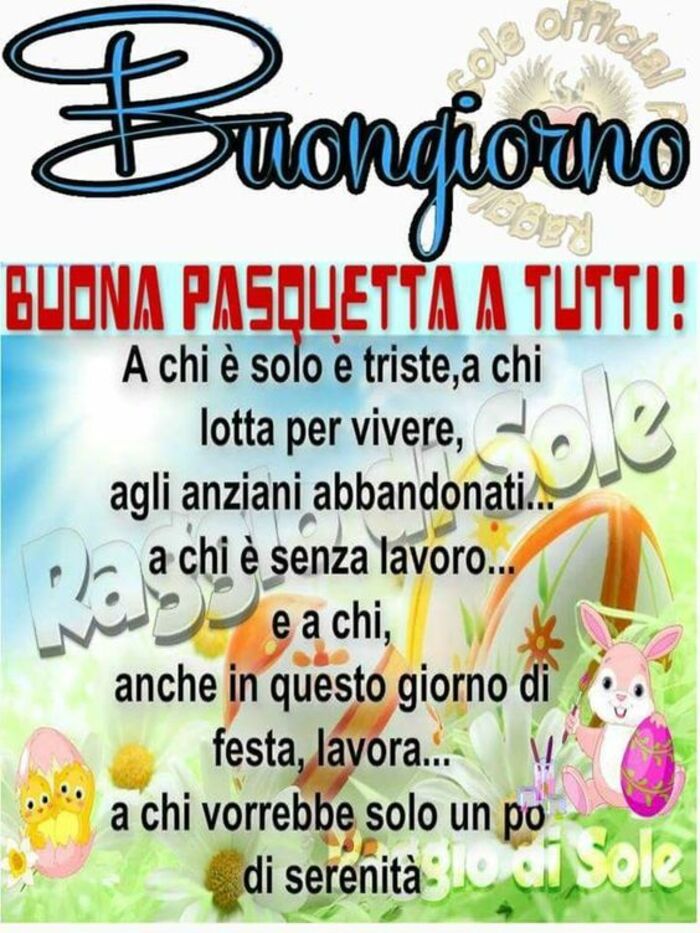 Buon Lunedì e Buona Pasquetta (1)