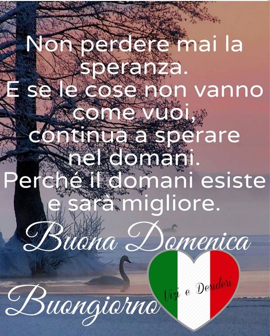 Buona Domenica di Speranza (1)