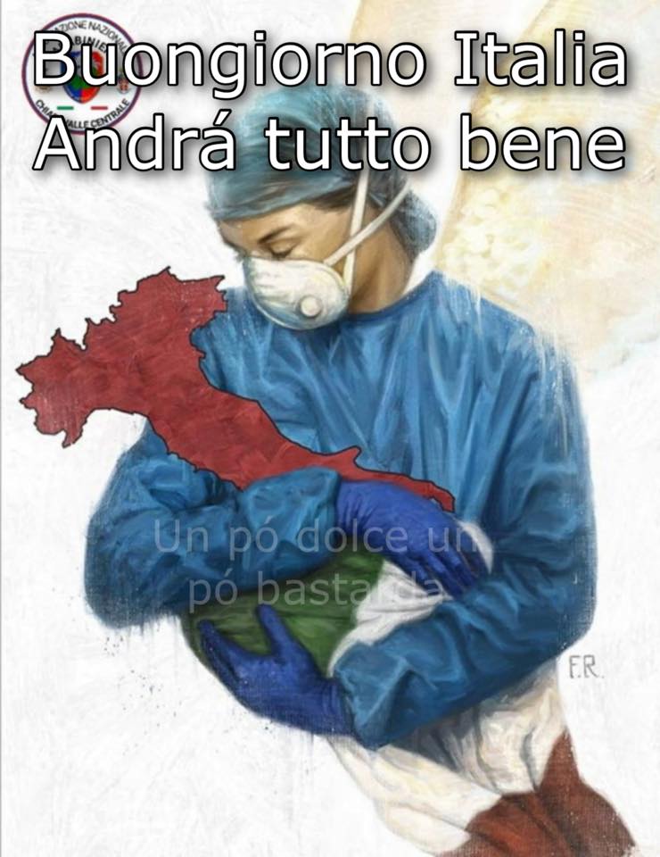 Buongiorno Italia andrà tutto bene