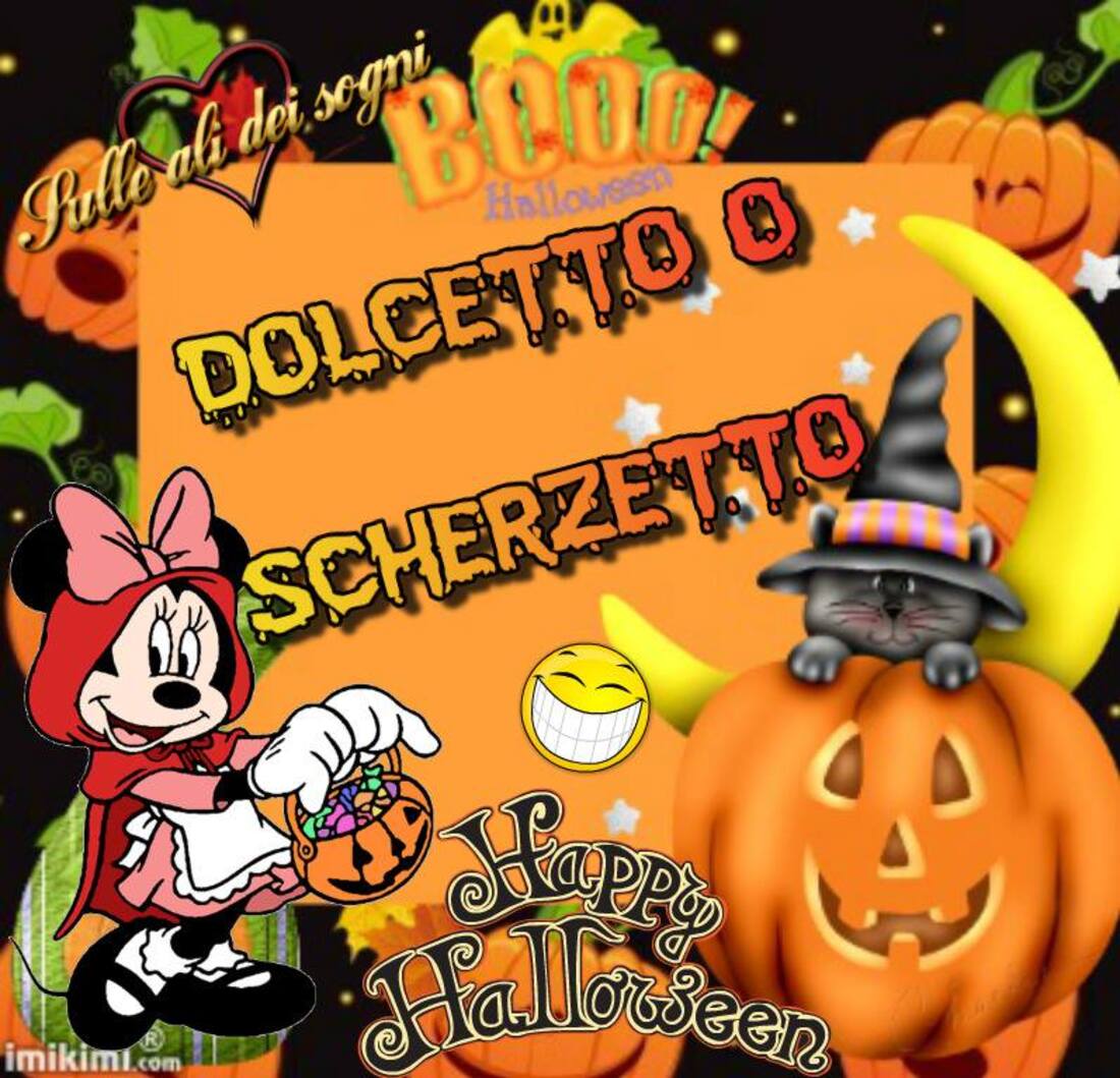 Dolcetto o Scherzetto Felice Halloween