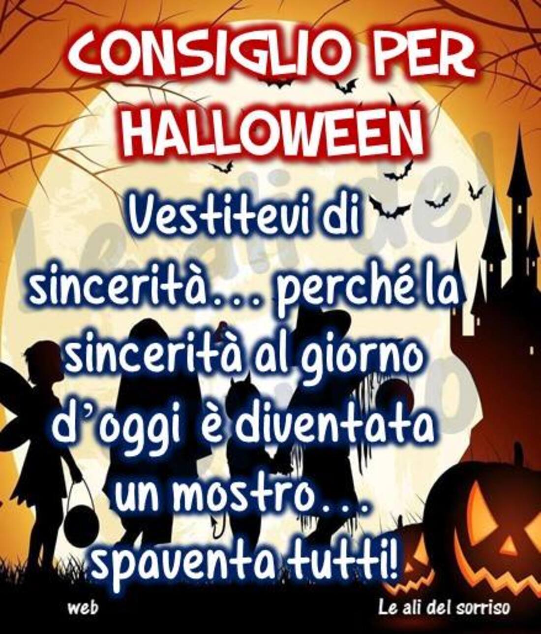 Frasi belle per auguri di Buon Halloween (1)