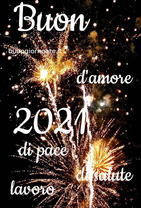 Buon 2021 immagini nuove