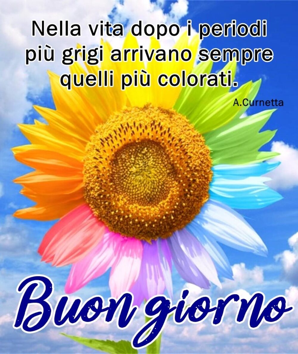 Buongiorno arcobaleno