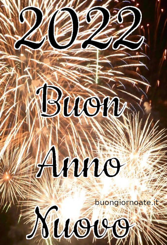 2022 Buon Anno Nuovo