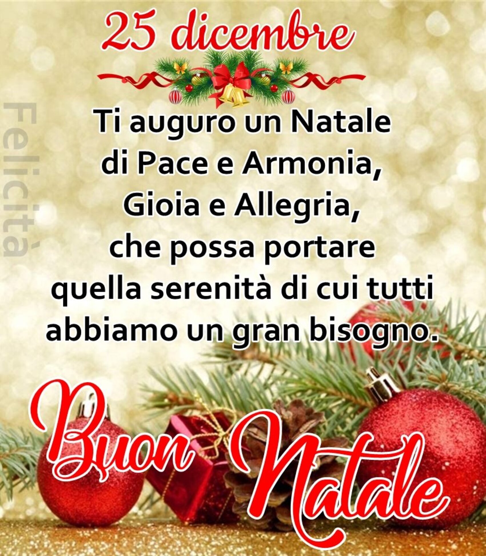 25 Dicembre Buon Natale