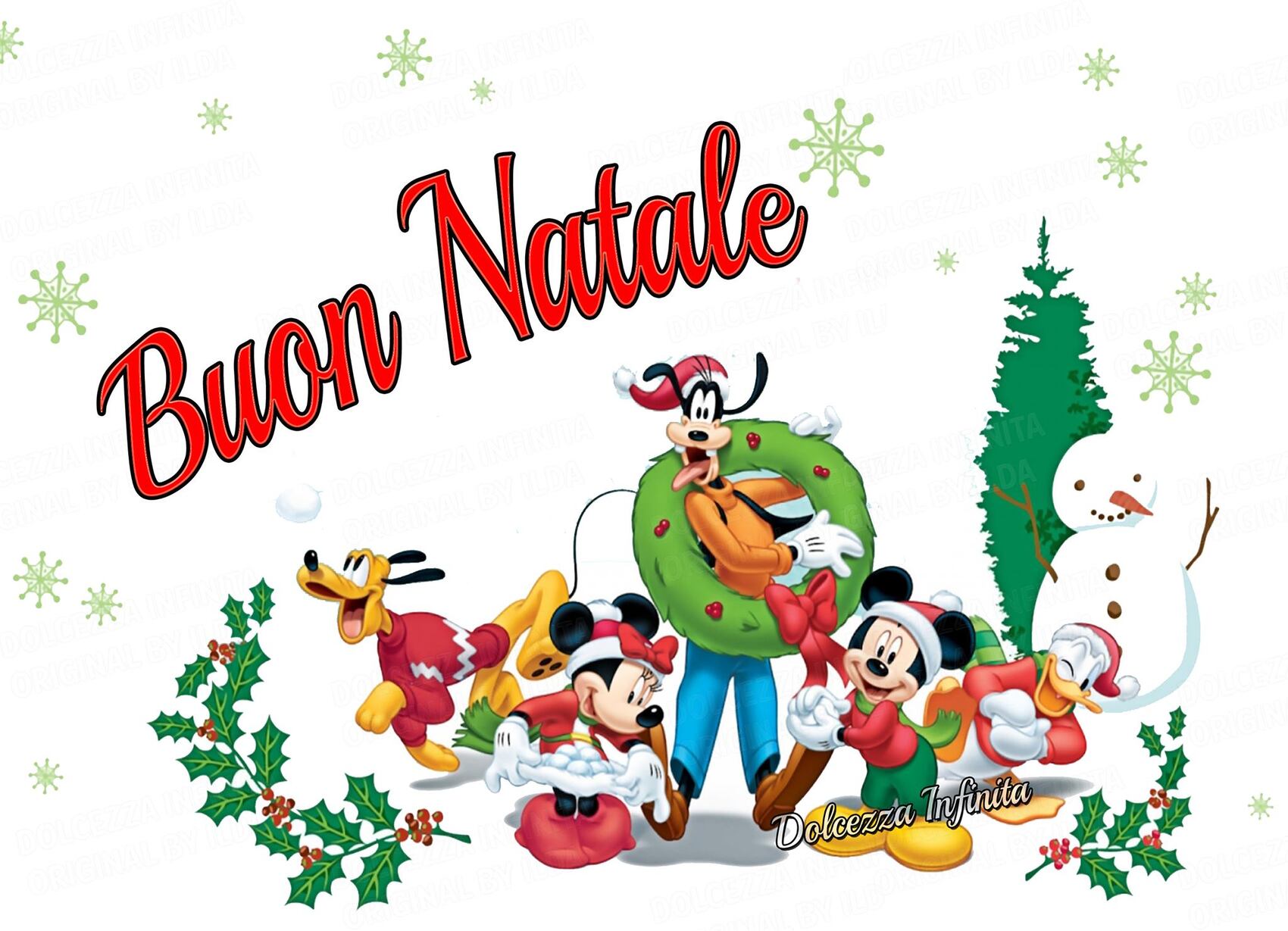 Buon Natale Walt Disney