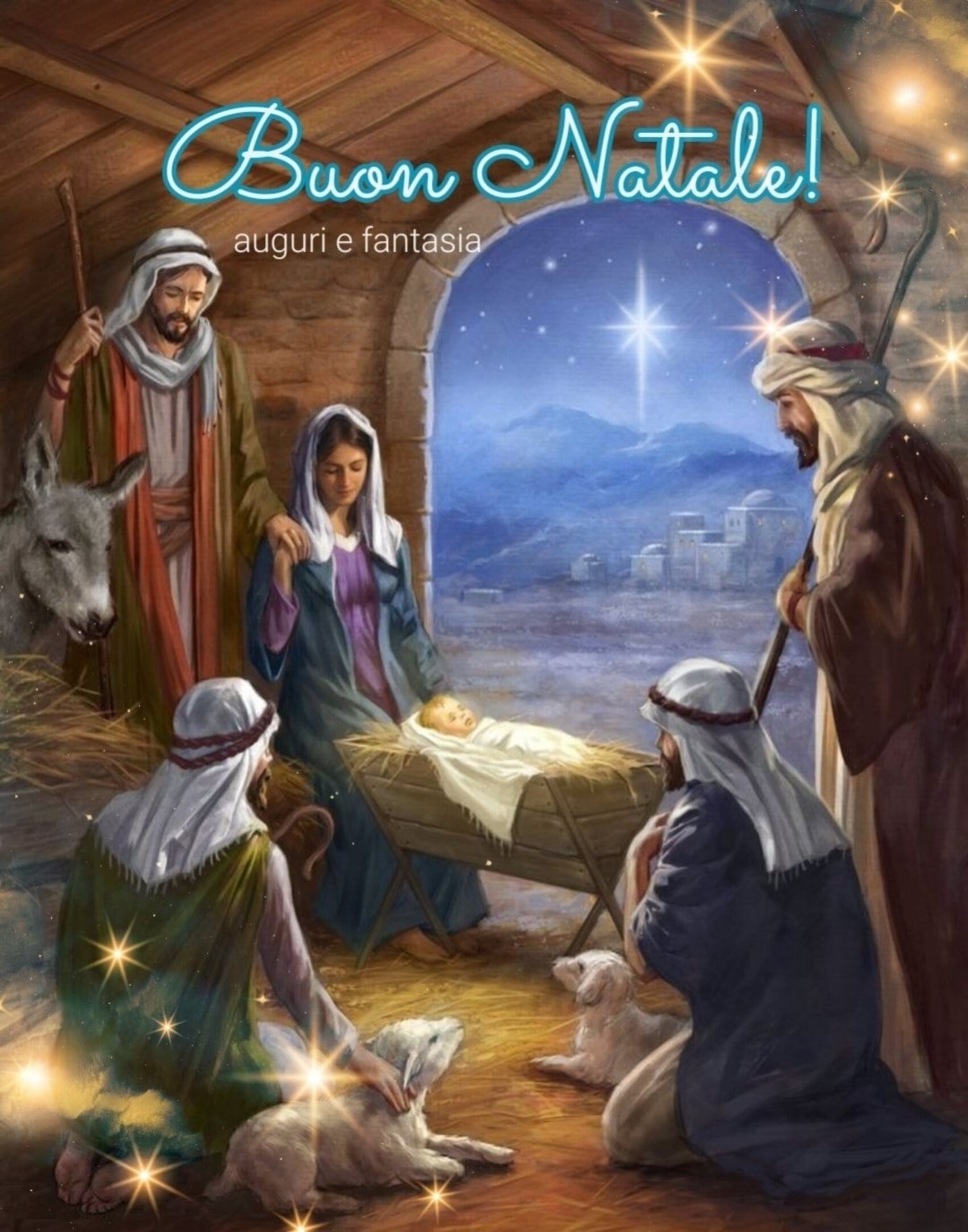 Buon Natale immagini religiose