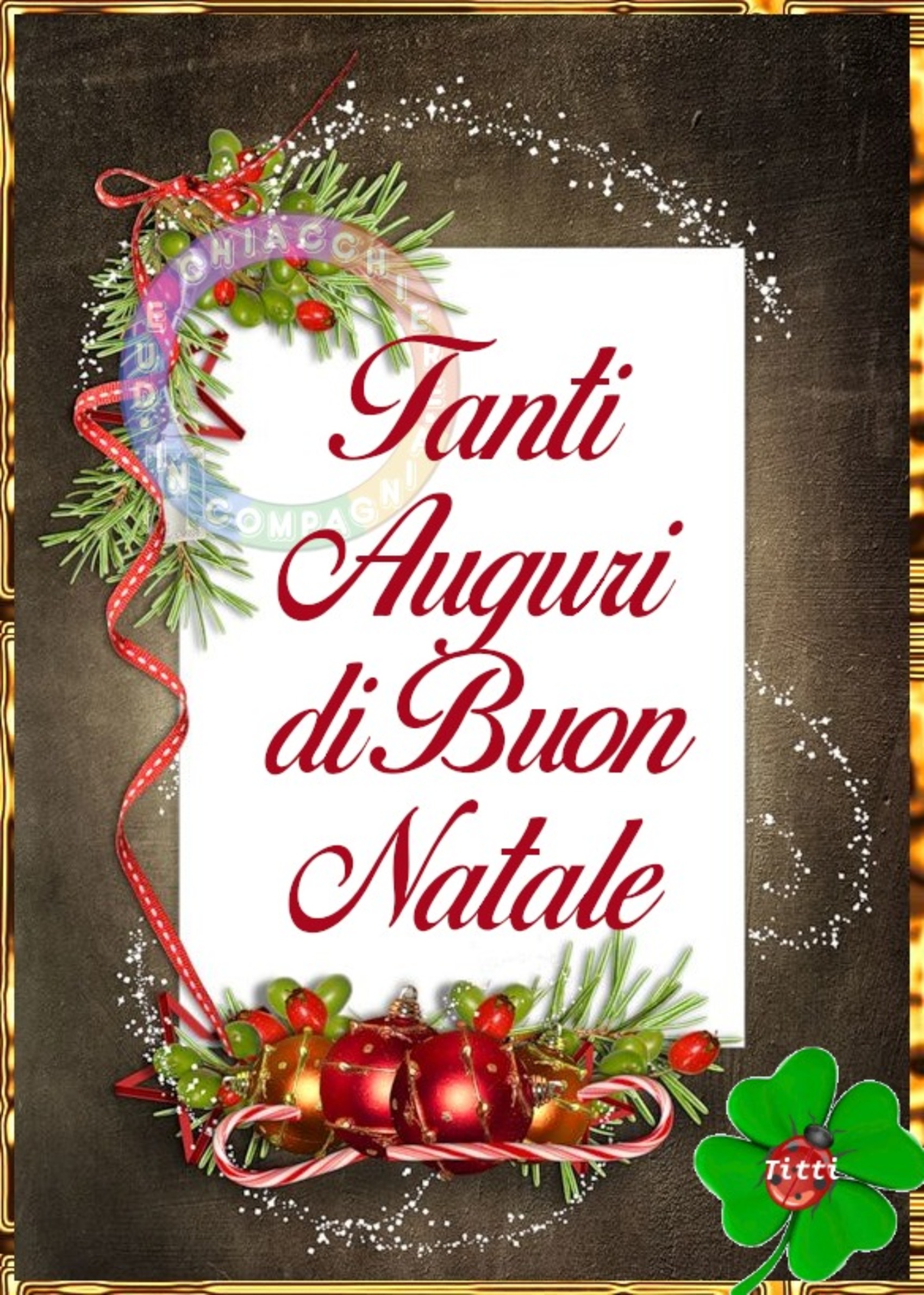 Tanti auguri di Buon Natale