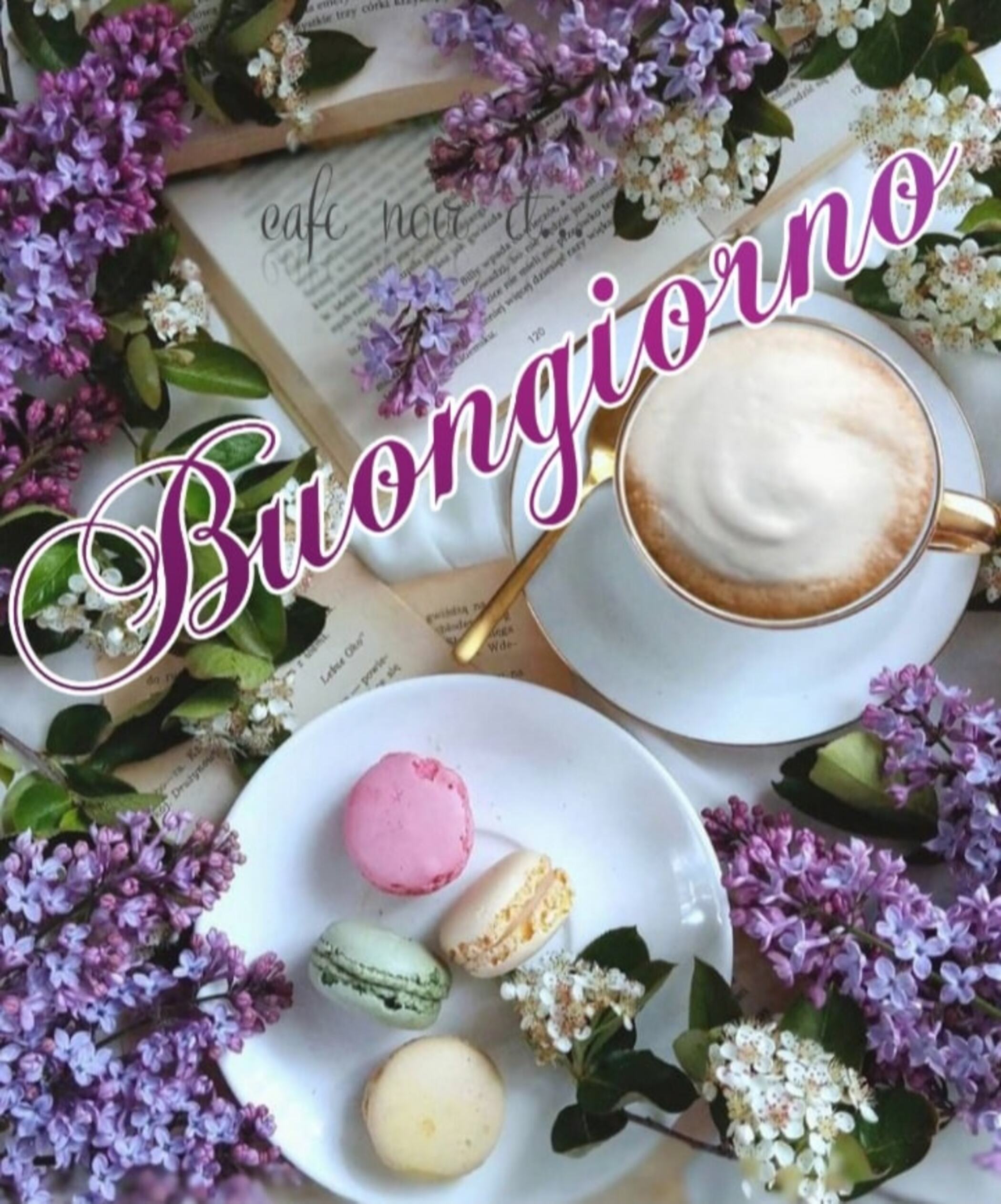 Buongiorno cafè noir et