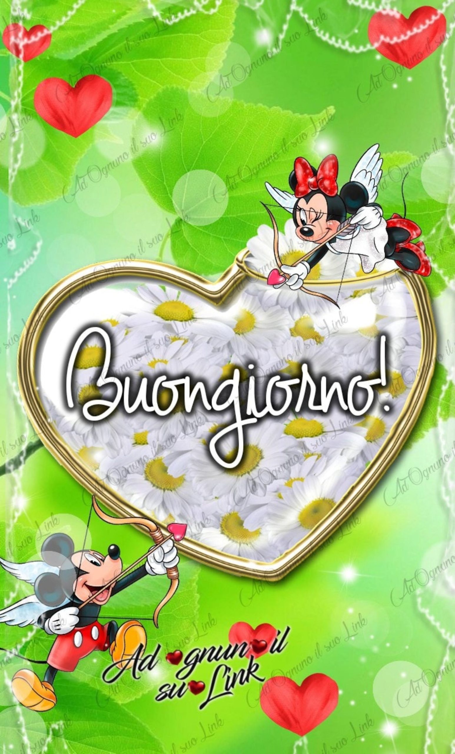 Buongiorno immagini Minnie Topolino