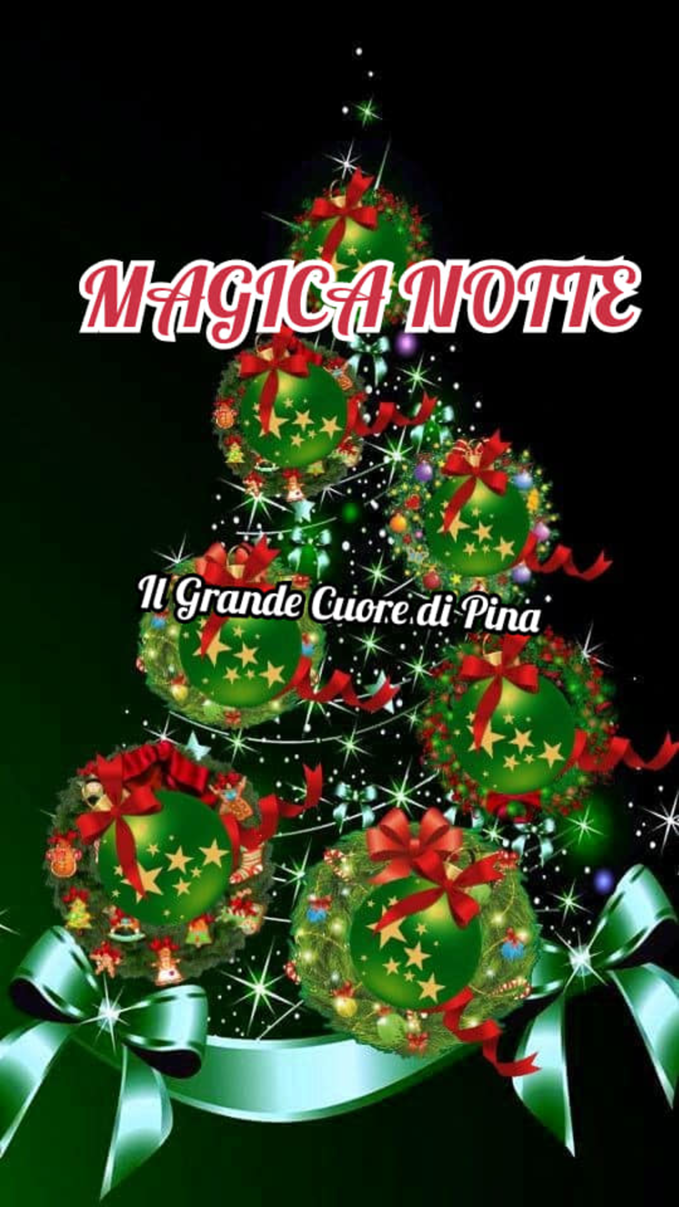 Albero di Natale buona notte a tutti (3)