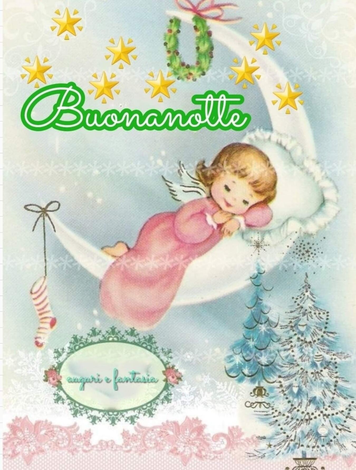 Buonanotte Natale angioletto