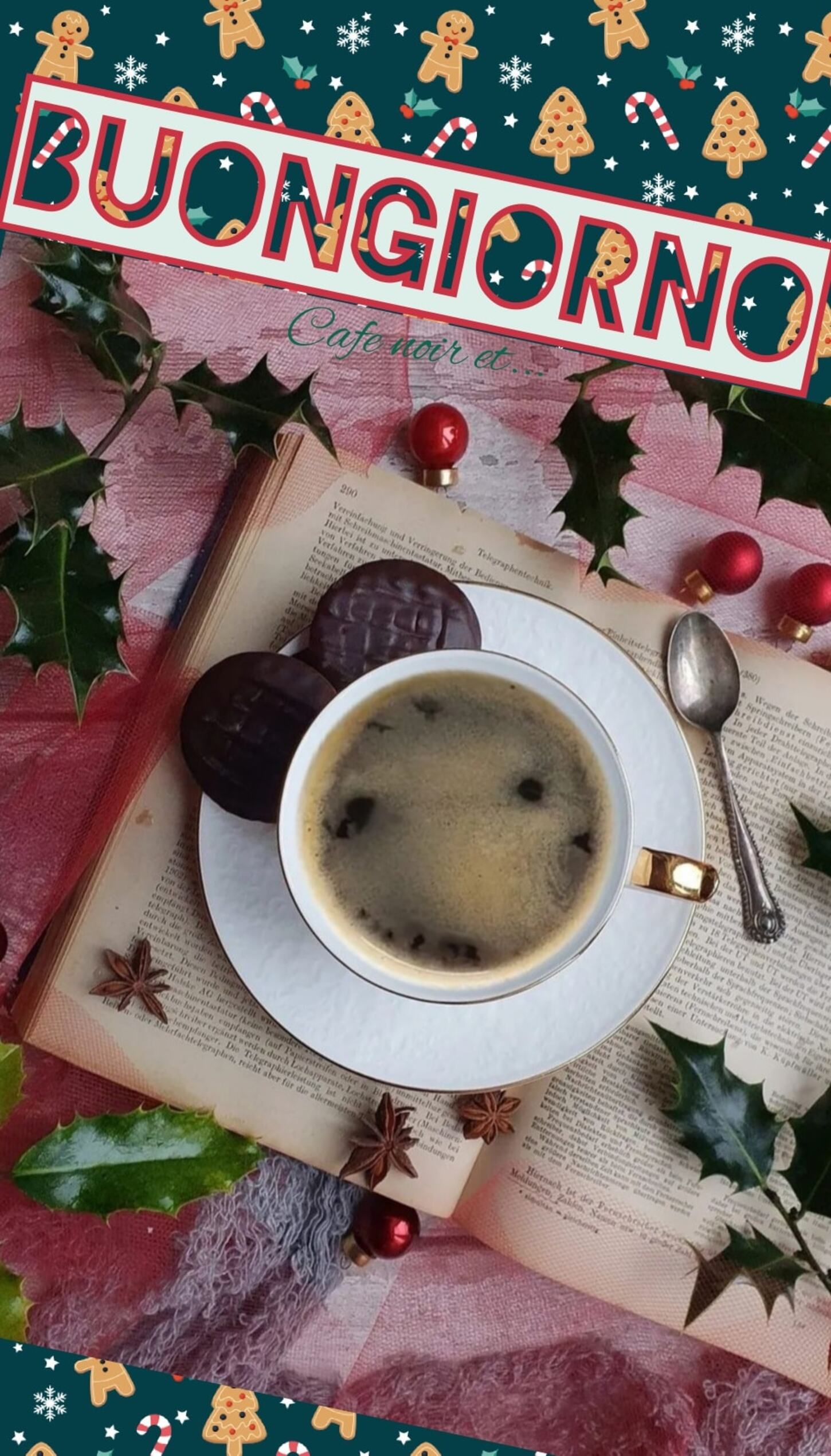 Buongiorno caffè immagini di Natale