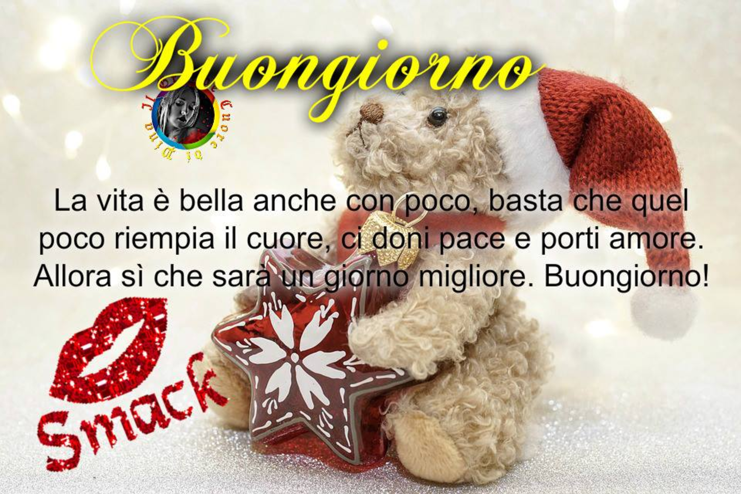 Buongiorno kiss Natale