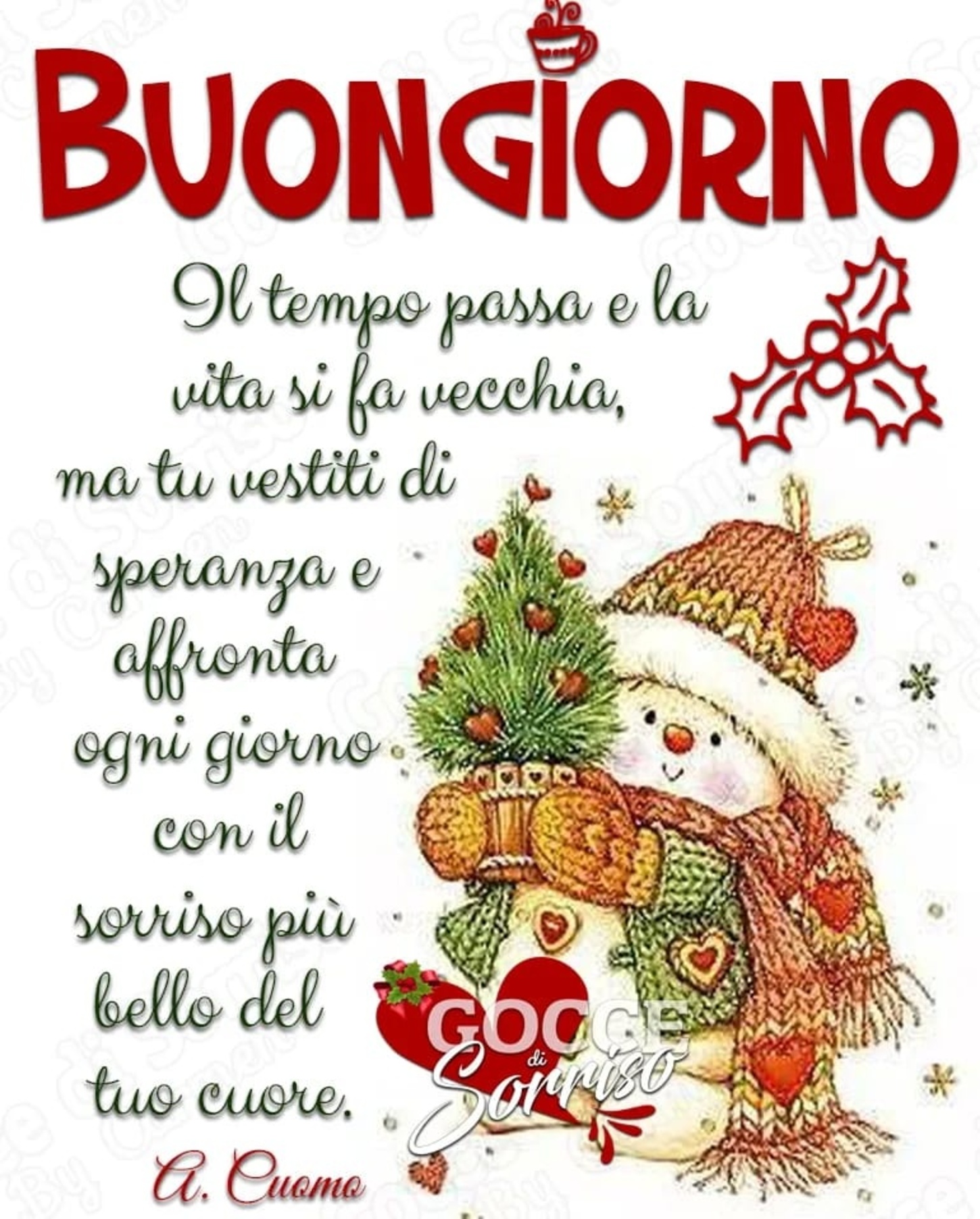 Frasi per augurare buongiorno a Natale (2)