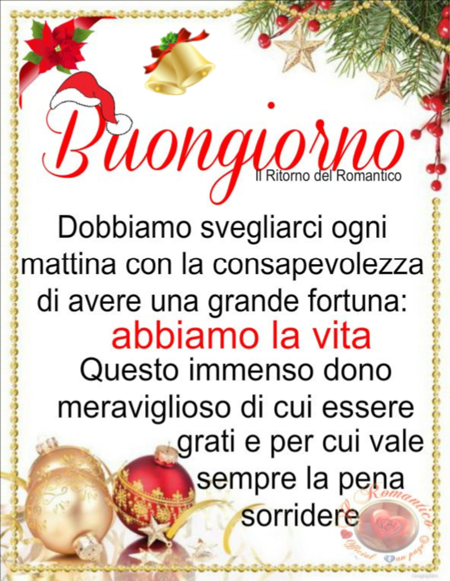 Frasi per augurare buongiorno a Natale (3)