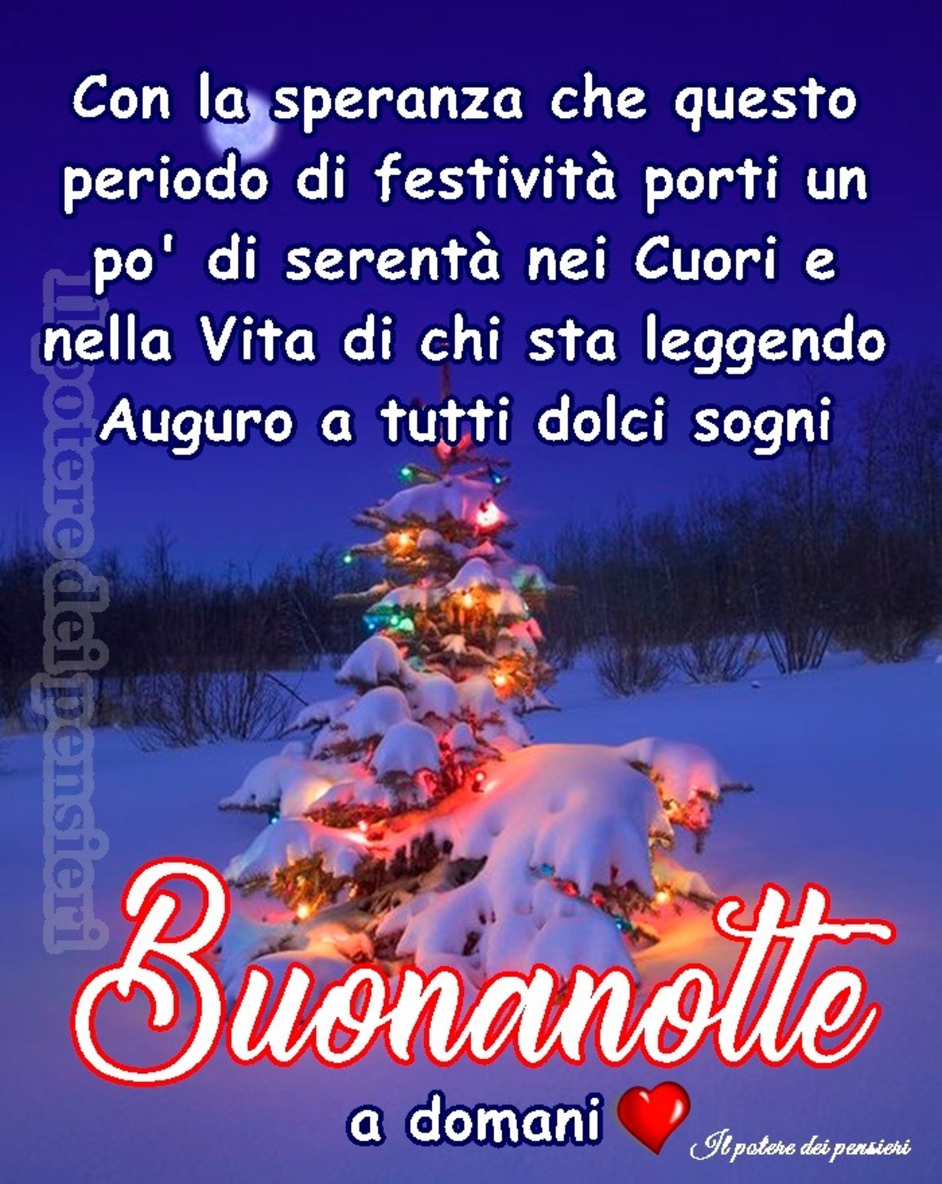 Frasi per dire Buonanotte a Natale (6)