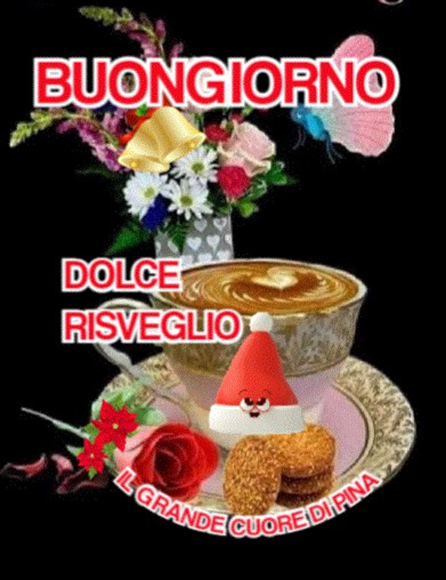 Natale buongiorno dolce risveglio