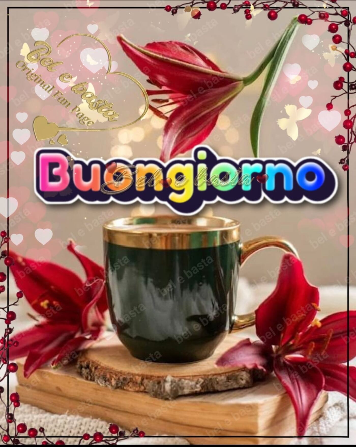 Buongiorno ti va un buon caffè