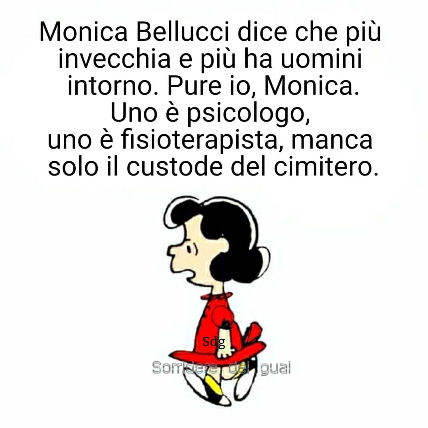 Immagini divertenti con Lucy di Snoopy