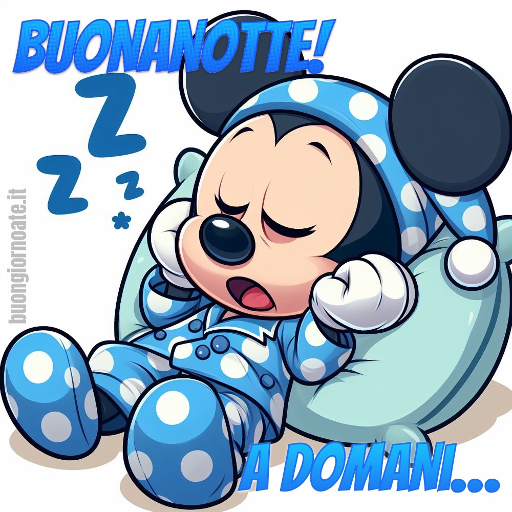 Buonanotte con baby Topolino